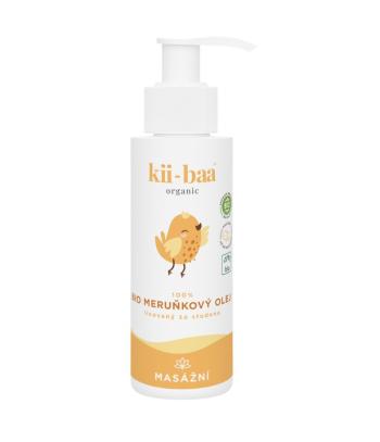 kii-baa organic Meruňkový olej 100% BIO 100 ml