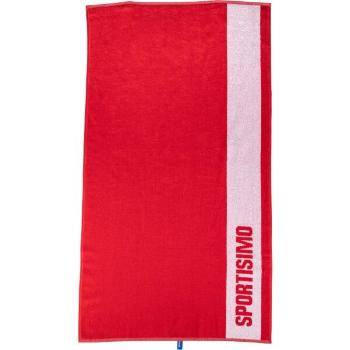 Sportisimo TOWEL SPORTISIMO Froté osuška, červená, velikost