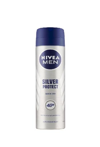 Nivea Men Silver Protect antiperspirant ve spreji pro muže 150 ml