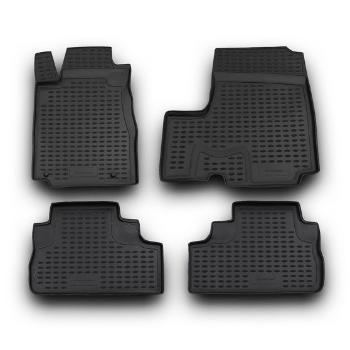 Gumové autokoberce Novline Honda CR-V 2006-2012 (subwoofer pod spolujezdcem)