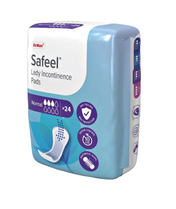 Dr. Max Safeel Lady Incontinence Pads Normal inkontinenční vložky 24 ks