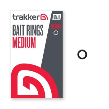 Trakker kroužky bait rings 10 ks - medium