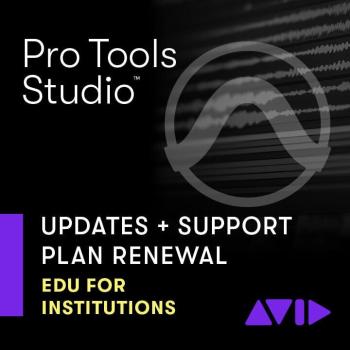 AVID Pro Tools Studio Perpetual License Upgrade for EDU Institution