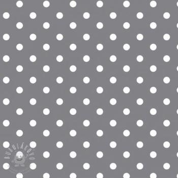 Bavlněná látka Dots grey