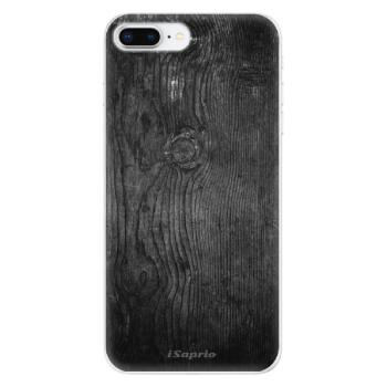 Odolné silikonové pouzdro iSaprio - Black Wood 13 - iPhone 8 Plus