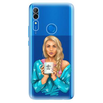 Odolné silikonové pouzdro iSaprio - Coffe Now - Blond - Huawei P Smart Z