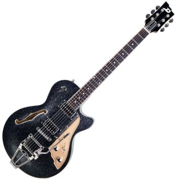 Duesenberg Starplayer TV Black Sparkle Semiakustická kytara