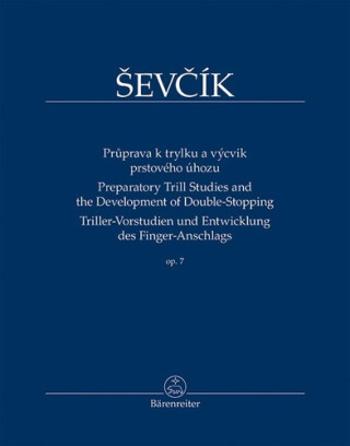 Průprava k trylku a výcvik prstového úhozu op. 7 - Otakar Ševčík