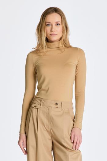 ROLÁK GANT SLIM LS TURTLENECK DARK KHAKI