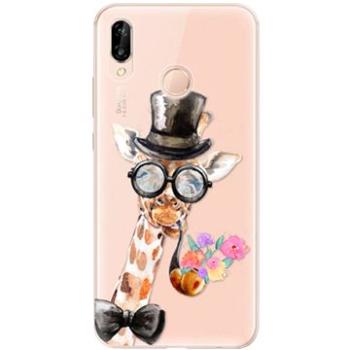 iSaprio Sir Giraffe pro Huawei P20 Lite (sirgi-TPU2-P20lite)