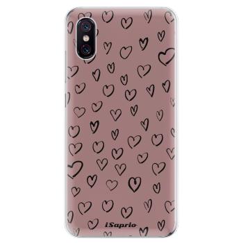 Odolné silikonové pouzdro iSaprio - Heart Dark - Xiaomi Mi 8 Pro