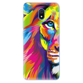 Odolné silikonové pouzdro iSaprio - Rainbow Lion - Xiaomi Redmi 8A