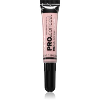L.A. Girl Cosmetics HD Pro. Conceal tekutý korektor odstín Cool Pink 8 g