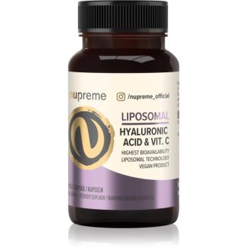 Nupreme Liposomal Hyaluronic Acid & Vit. C kapsle proti stárnutí a na zpevnění pleti 30 cps