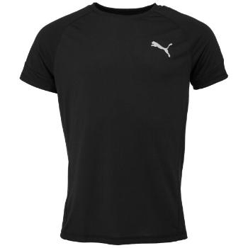 Puma EVOSTRIPE TEE Pánské tričko, černá, velikost