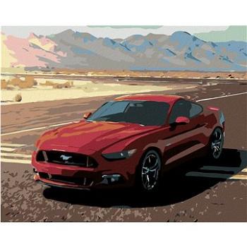 Diamondi - Diamantové malování - MUSTANG, 40x50 cm, Vypnuté plátno na rám (601903B)