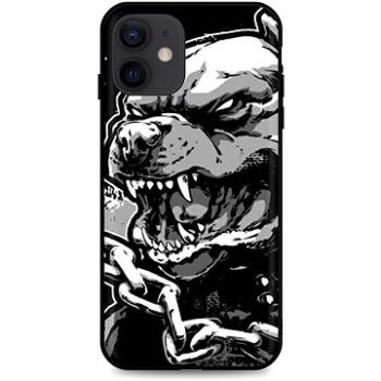 TopQ iPhone 12 silikon Agressive Pitbull 55097 (Sun-55097)