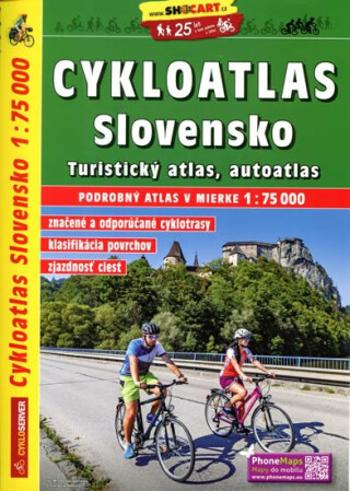 Cykloatlas Slovensko 1:75 000 (Defekt)