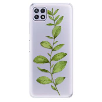 Odolné silikonové pouzdro iSaprio - Green Plant 01 - Samsung Galaxy A22 5G