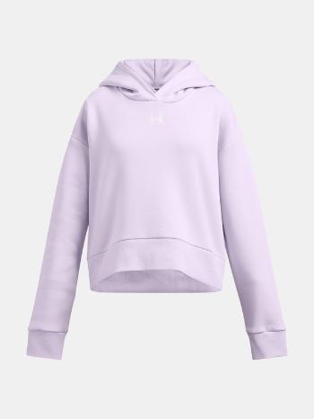 Under Armour UA Rival Fleece Hoodie Mikina dětská Fialová