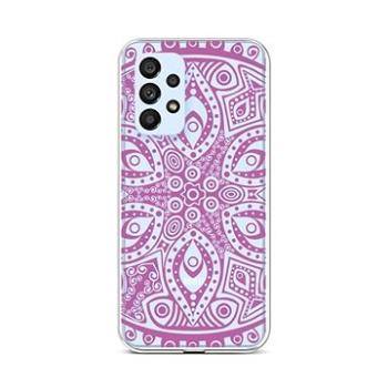 TopQ Kryt Samsung A53 5G silikon Violet Mandala 72047 (Sun-72047)