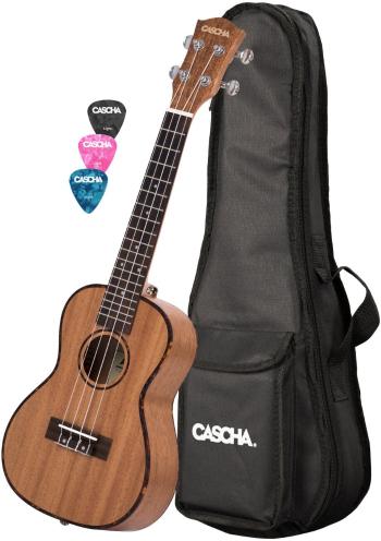 Cascha HH2035L Natural Koncertní ukulele