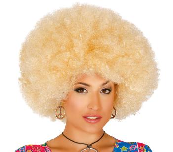 Guirca Blond afro paruka