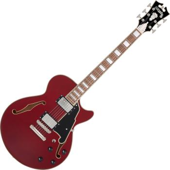 D'Angelico Premier SS Burnt Red Semiakustická kytara