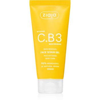 Ziaja Vitamin C.B3 Niacinamide peelingový čisticí gel na obličej 100 ml