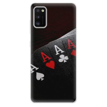 Odolné silikonové pouzdro iSaprio - Poker - Samsung Galaxy A41