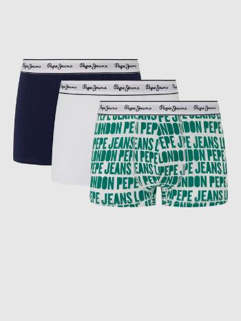 Pepe Jeans Boxerky 3 ks Zelená