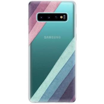 iSaprio Glitter Stripes 01 pro Samsung Galaxy S10 (glist01-TPU-gS10)