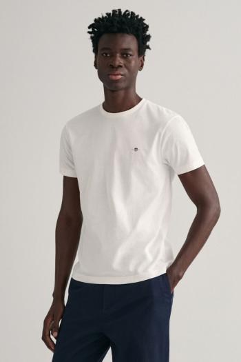 TRIČKO GANT SLIM SHIELD SS T-SHIRT WHITE