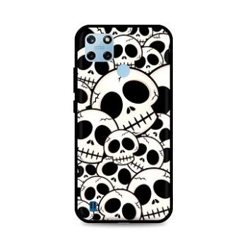 TopQ Kryt LUXURY Realme C25Y pevný Skulls 69971 (Sun-69971)