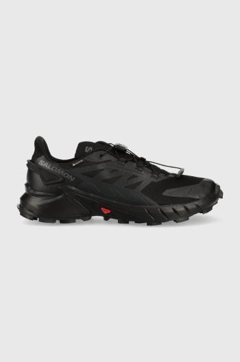 Topánky Salomon Supercross 4 GTX pánske, čierna farba, L41731600