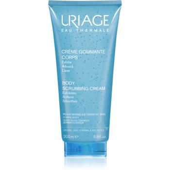 Uriage Hygiène Body Scrubbing Cream tělový peelingový krém pro citlivou pokožku 200 ml