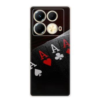 Odolné silikonové pouzdro iSaprio - Poker - Infinix Note 40