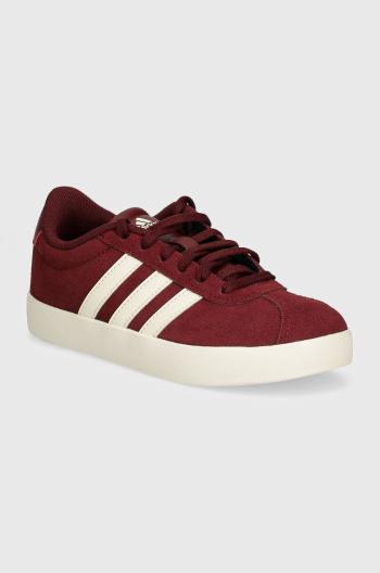 Dětské sneakers boty adidas VL COURT 3.0 vínová barva, IH2405