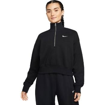 Nike SPORTSWEAR PHOENIX FLEECE Dámská mikina, černá, velikost