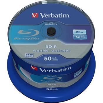 VERBATIM BD-R SL DataLife 25GB, 6x, spindle 50 ks (43838)