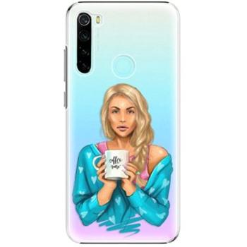 iSaprio Coffe Now - Blond pro Xiaomi Redmi Note 8 (cofnoblo-TPU2-RmiN8)