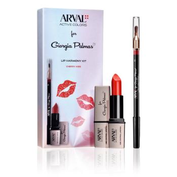 Arval THE LIP HARMONY KIT Cherry Kiss make-up sada pro ženy