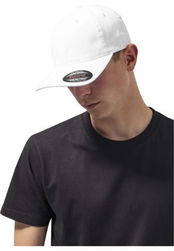 Urban Classics Flexfit Garment Washed Cotton Dad Hat white - L/XL