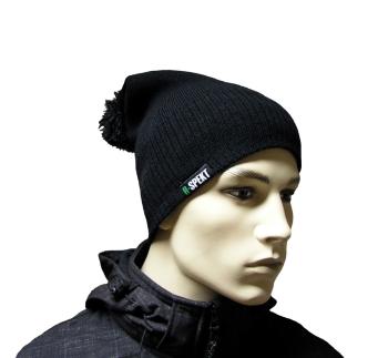 R-Spekt Kulich PomPom Duo beanie style limited edition černý