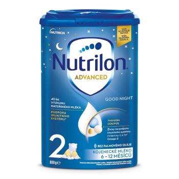 EXP: 16.12.2024 NUTRILON Mléko pokračovací kojenecké 2 Advanced Good Night od uk. 6. měsíce 6x 800 g