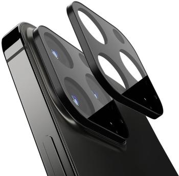 Üvegfólia Spigen tR Optik Black 2 Pack iPhone 13 Pro/13 Pro Max üvegfólia