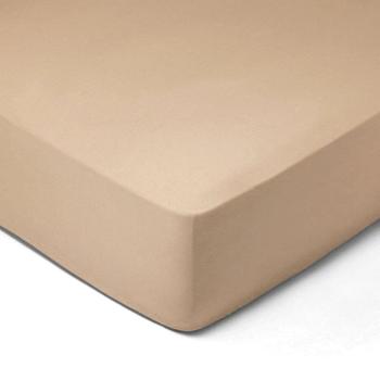 Prestieradlo, Jersey, capucino 180 x 200 cm