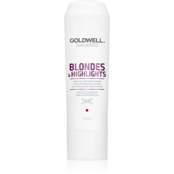 Goldwell Dualsenses Blondes & Highlights kondicionér pro blond vlasy neutralizující žluté tóny 200 ml