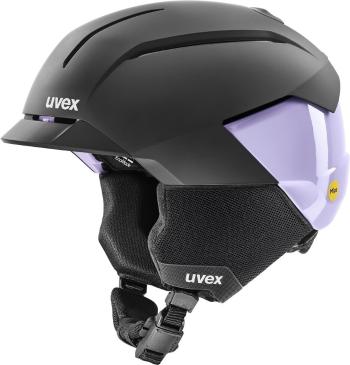 UVEX Levitate MIPS Black/Cool Lavender Mat 51-55 cm Lyžařská helma