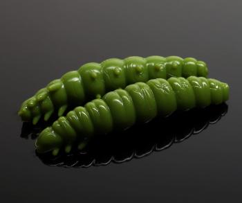 Libra Lures Larva Olive Green - 3,5cm 12ks